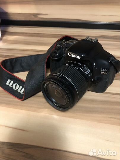 Зеркальный фотоаппарат canon 600d