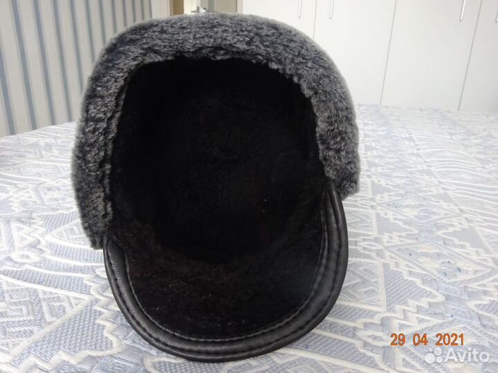Шапка мужская зимняя - 1 шт / р 58