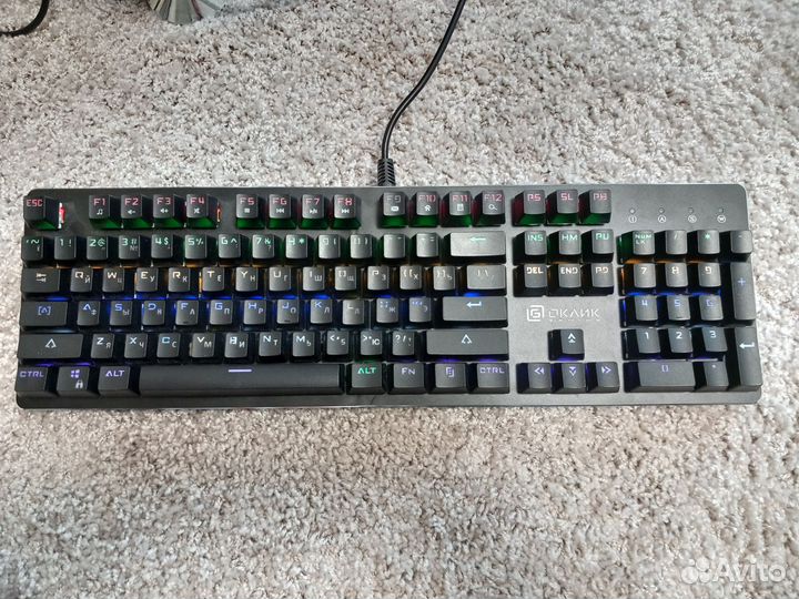 Игровые механические клавиатуры Оклик