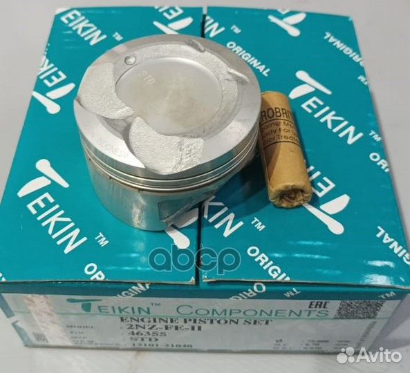 Поршни (к-т 4 шт) toyota corolla/fielder/FUN CA