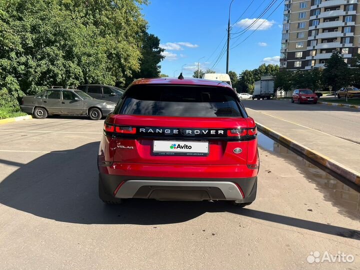 Land Rover Range Rover Velar 2.0 AT, 2020, 55 400 км