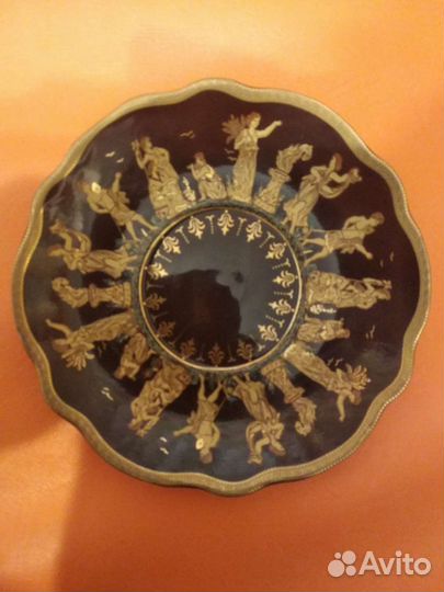 Тарелки чайные фарфоровые Yamasen Gold коллекция