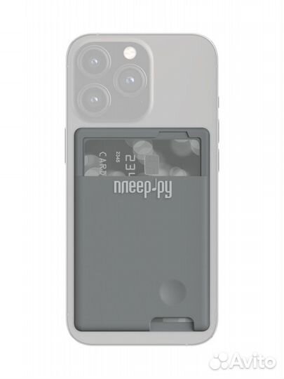 Чехол Axxa с функцией держателя карт Grey 4733