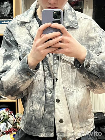 Джинсовка Tie dye