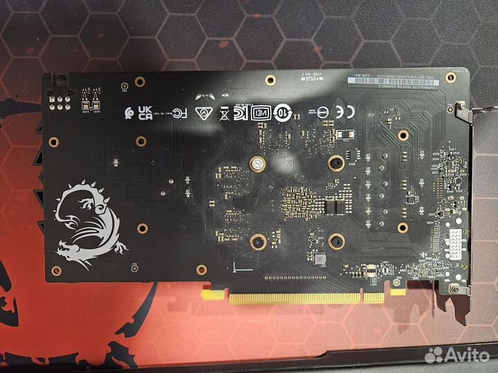 Видеокарта MSI GTX 1650 Gaming X
