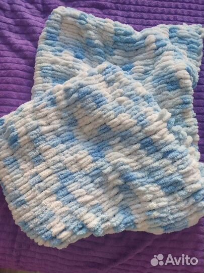 Плед ручной работы