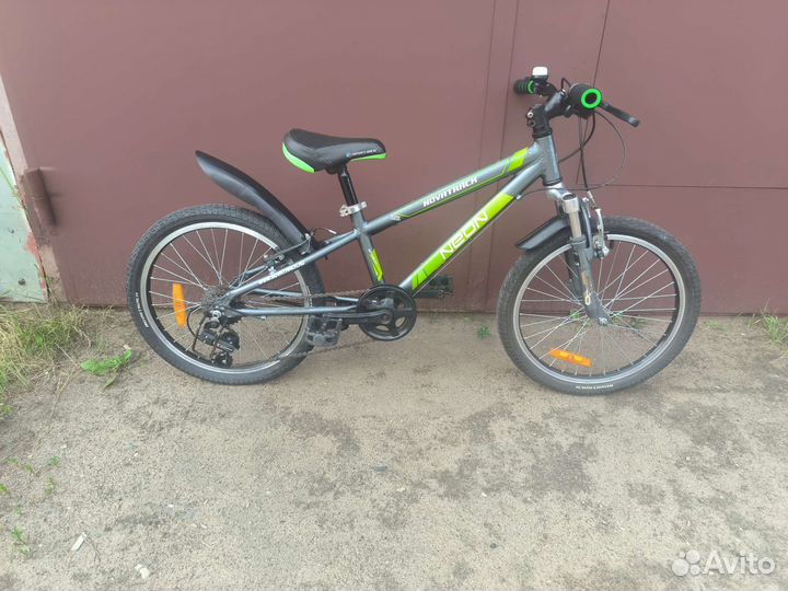 Велосипед скоростной детский novatrack neon 20