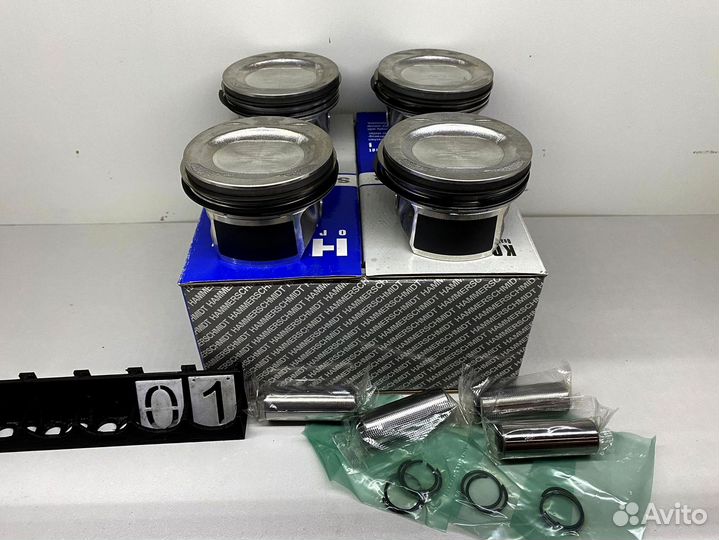 Комплект поршни VAG 1.2 1.4 1.8 2.0 TSI