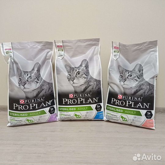 Корм Proplan 10 кг в ассортименте