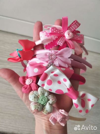 Ободки, повязки на голову для девочек