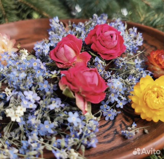 Силикагель для бережной сушки цветов