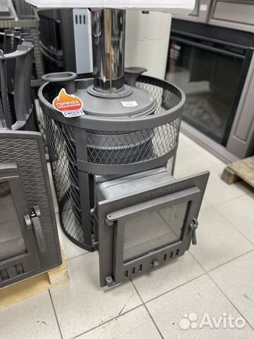 Печь для бани Гефест Искандер зк 25 (M) Ураган