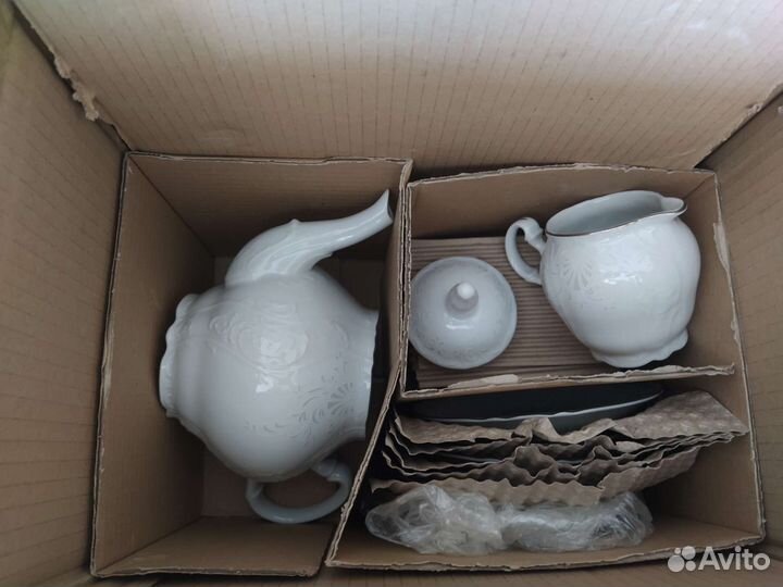 Чайный сервиз Bernadotte Чехия 12 персон новый