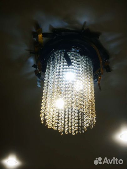 Люстра хрустальная Италия