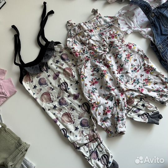 Вещи пакетом для девочки 3-6 м