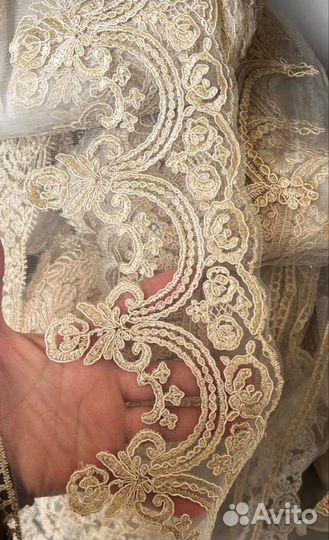 Скатерть силиконовая с кружевом