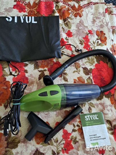 Автомобильный пылесос stvol SPS120