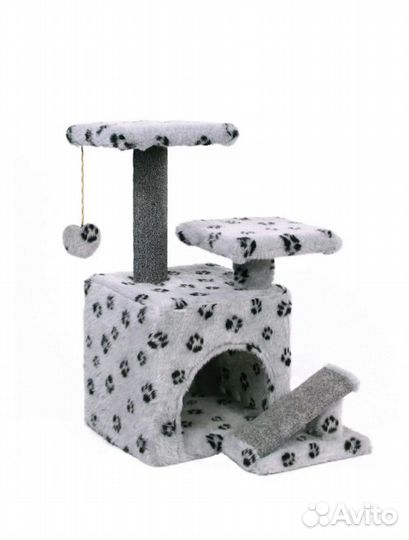 Домик для кошки с когтеточкой