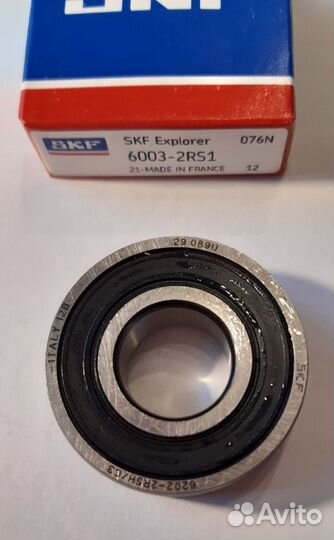 Подшипник 6003-2RS SKF для самокатов