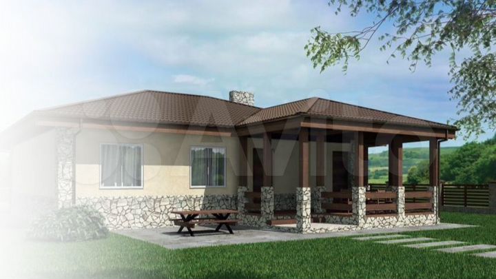 Дом 91 м² на участке 12 сот.