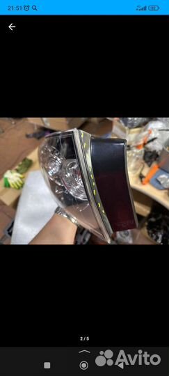 Фонарь задний mazda 3 bk седан