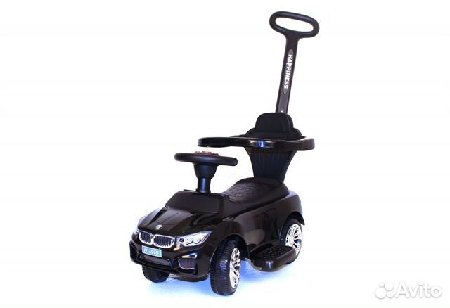Машинка толокар с ручкой как бмв