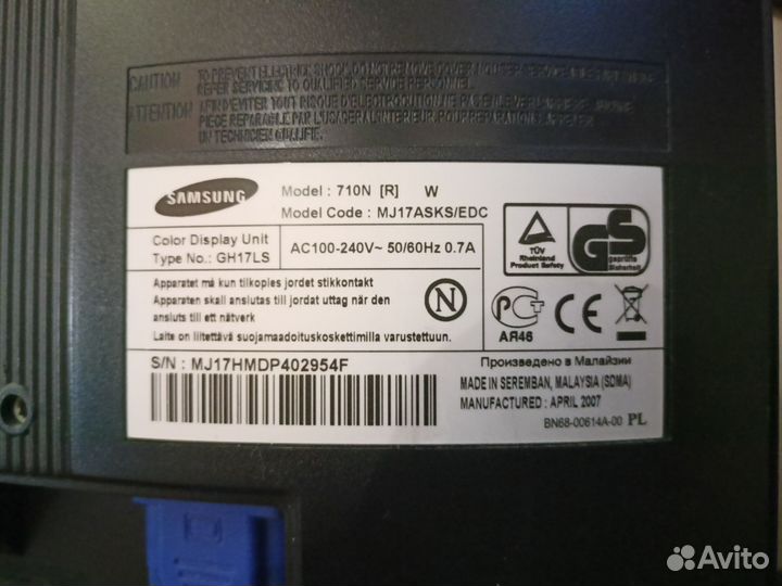 Монитор Samsung