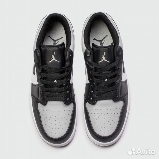 Кроссовки Nike Air Jordan 1 Low Black / Grey 