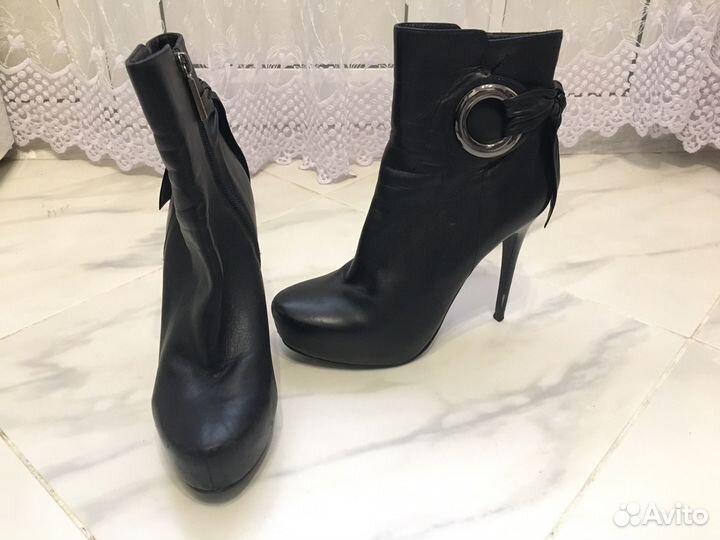 Ботильоны натуральная кожа