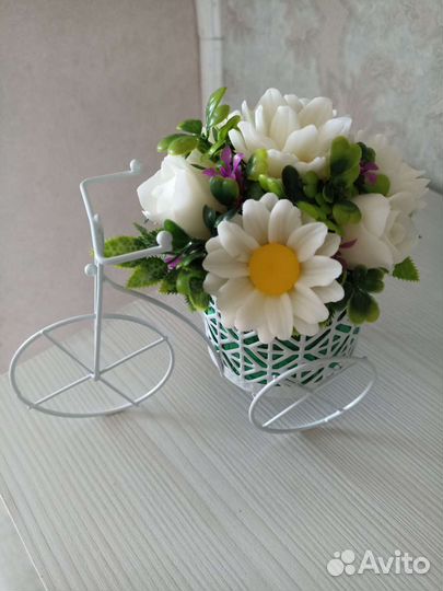 Букет из мыла интерьерный