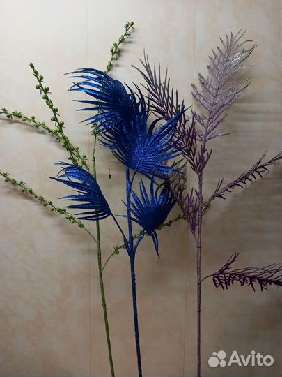 Искусственные цветы, ветки все 50р.шт