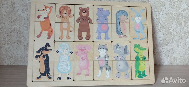 Развивающие игры и пазлы для малышей