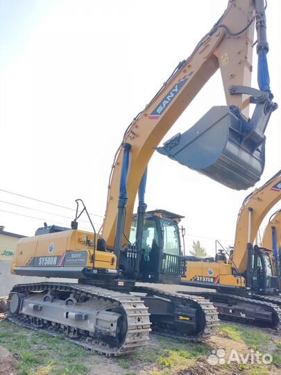 Гусеничный экскаватор Sany SY500H, 2023