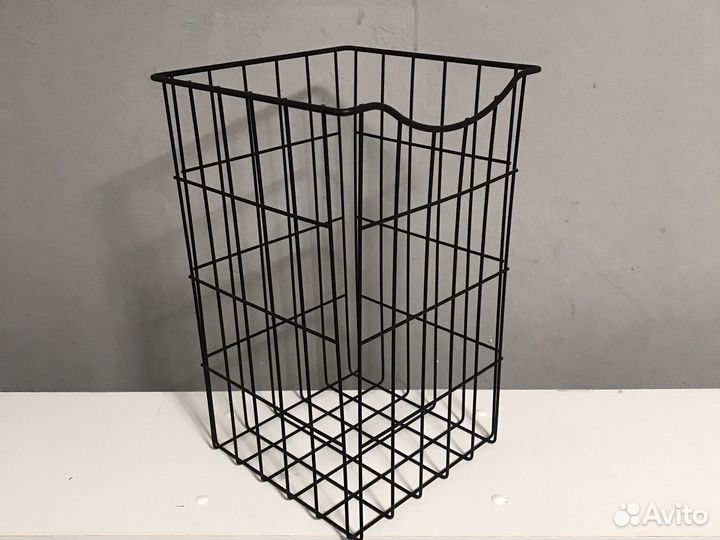 Корзина для белья металлическая