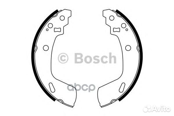 Колодки тормозные 0986487775 Bosch