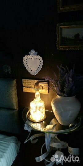 «Бутылка с гирляндой»