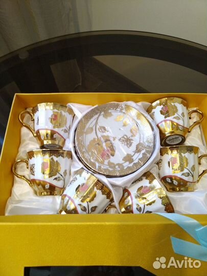 Набор чайных пар Verona Moda Italia (фaрфор)