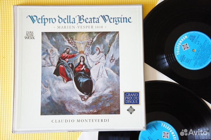 Monteverdi – Vespro Della Beata Vergine -GER-1972