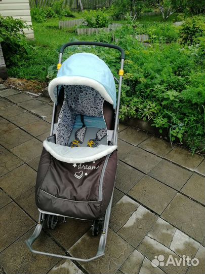 Детские санки коляска