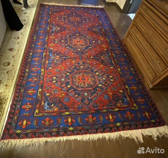 Ковер ручной работы шерстяной