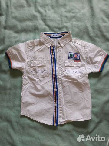 Рубашка летняя детская 122-128