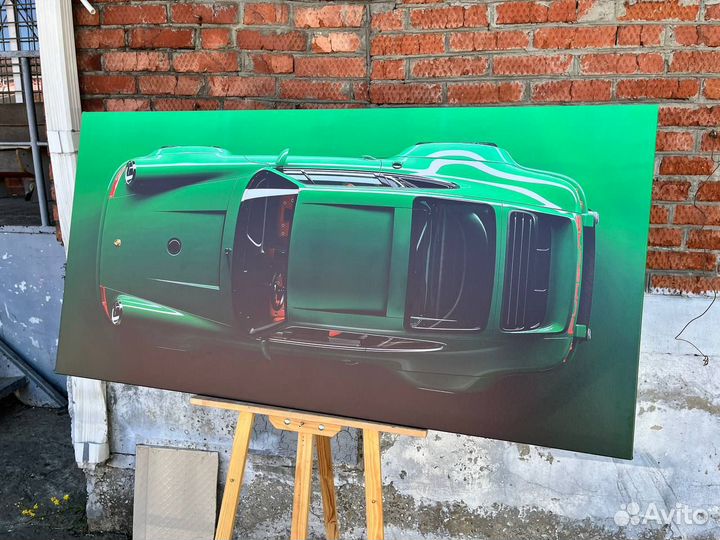 Картина порше porche