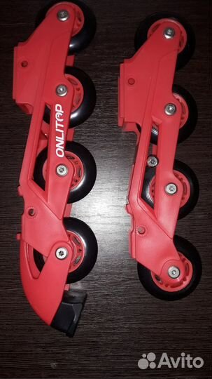 Роликовые коньки, ледовые детские раздвижные