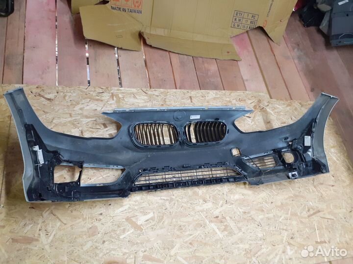 Передний бампер BMW 118 2018г