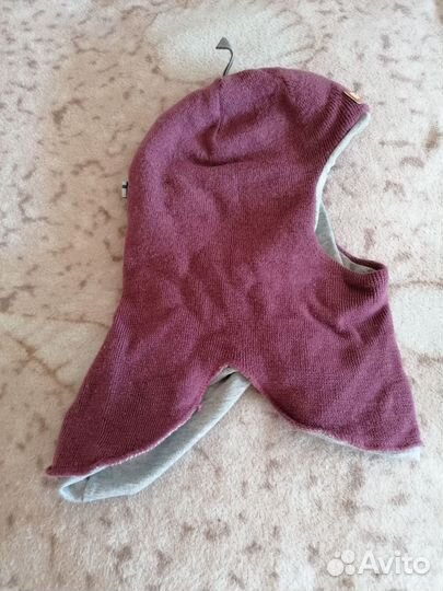 Шапка шлем для девочки