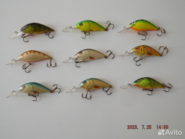 Воблеры Salmo Hornet F6