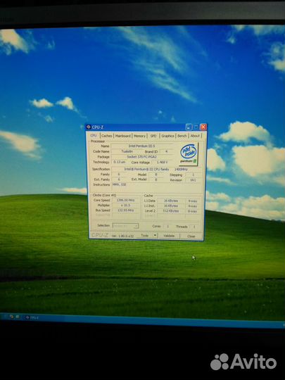 Комплект Acorp 6VIA85T и Pentium III-S 1400 MHz