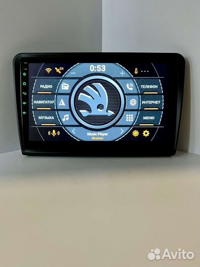 Магнитола Skoda superb 2 Android