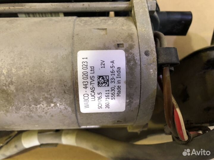 Компрессор пневмоподвески бмв f15;f16