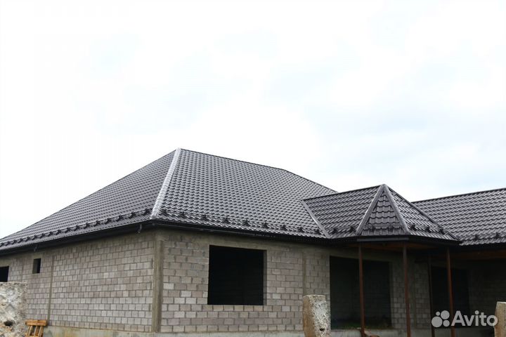 Металлочерепица шифер профнастил 0.45